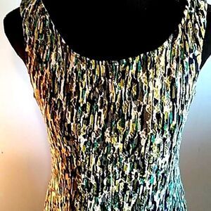cottagecore mossy  tank dress